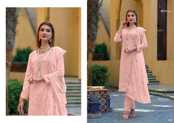 Eba Sisa Vol 2 Heavy Chinon Designer Embroidery Suit Collection